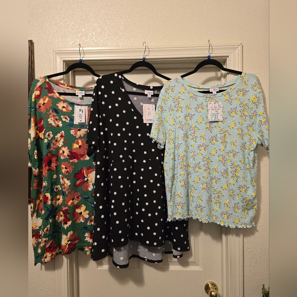 🖤New 2XL Bundle LuLaRoe Jana, Leah & Kelly